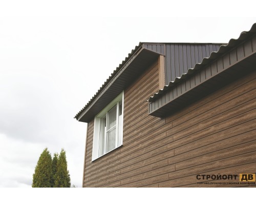 Купить Хокла Винтаж Корица 0,5 м2 Ю-пласт фасадная панель