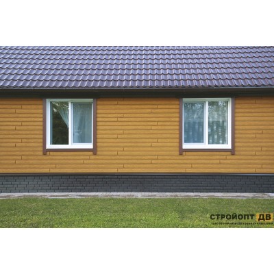 Купить Хокла Винтаж Охра  0,5 м2 Ю-пласт фасадная панель