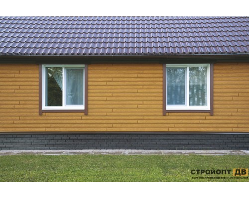 Купить Хокла Винтаж Охра  0,5 м2 Ю-пласт фасадная панель