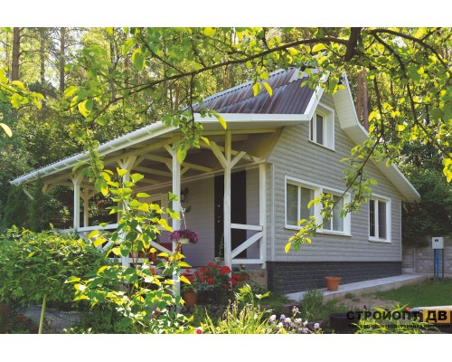 Купить Хокла Винтаж Пепел  0,5 м2 Ю-пласт фасадная панель