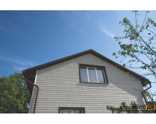 Купить Хокла Винтаж Пепел  0,5 м2 Ю-пласт фасадная панель