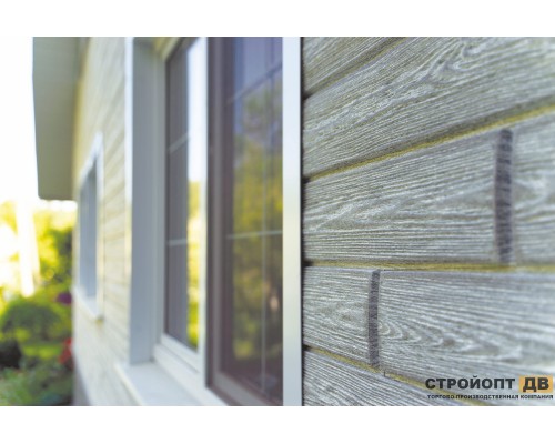 Купить Хокла Винтаж Пепел  0,5 м2 Ю-пласт фасадная панель