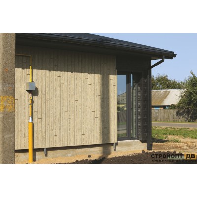 Купить Хокла Винтаж Солома  0,5 м2 Ю-пласт фасадная панель