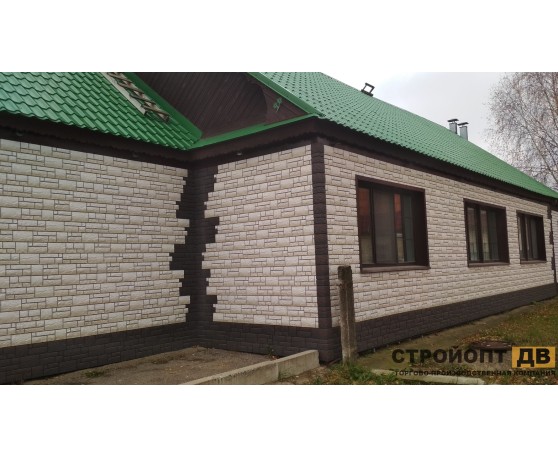 Бург Белый  0,42м2 Деке Под камень-10