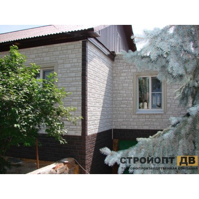 Купить Бург Льняной  0,42м2 Деке фасадная панель