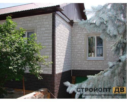 Купить Бург Льняной  0,42м2 Деке фасадная панель