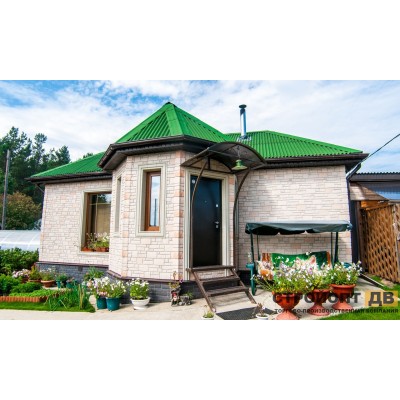 Купить Бург Льняной  0,42м2 Деке фасадная панель