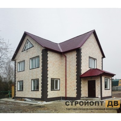 Купить Бург Льняной  0,42м2 Деке фасадная панель