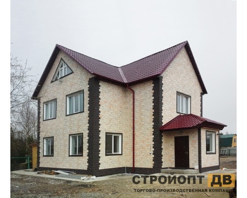 Купить Бург Льняной  0,42м2 Деке фасадная панель