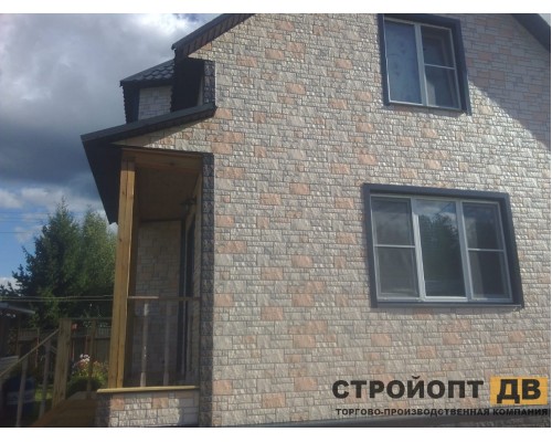 Купить Бург Льняной  0,42м2 Деке фасадная панель