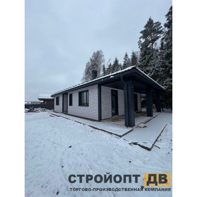 Купить Бург Платиновый  0,42м2 Деке фасадная панель