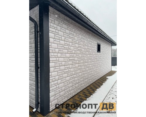 Купить Бург Платиновый  0,42м2 Деке фасадная панель