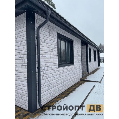 Купить Бург Платиновый  0,42м2 Деке фасадная панель