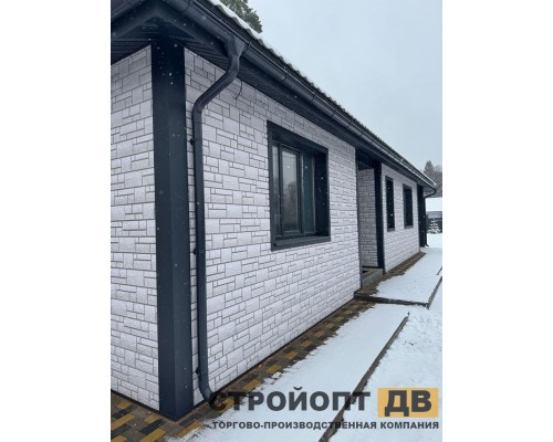 Купить Бург Платиновый  0,42м2 Деке фасадная панель