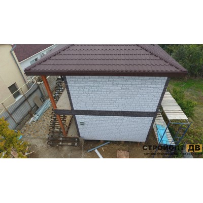 Купить Бург Платиновый  0,42м2 Деке фасадная панель