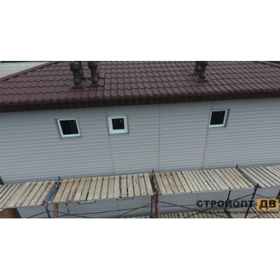 Купить Бург Платиновый  0,42м2 Деке фасадная панель