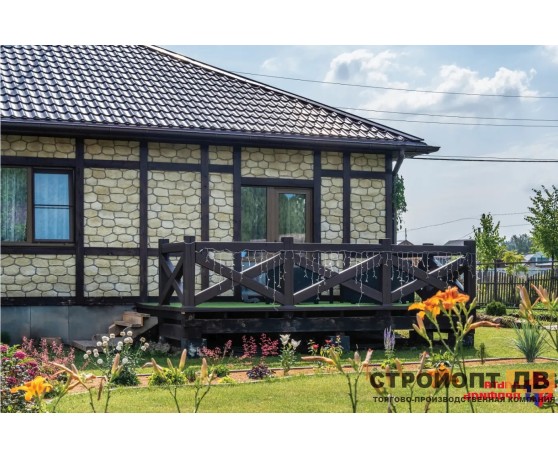 Бутовый камень Балтийский 0,45м2 Альта-Профиль Под камень-1