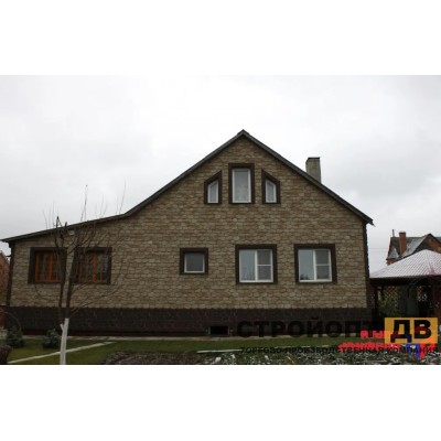 Купить Бутовый камень Греческий 0,45м2 Альта-Профиль фасадная панель