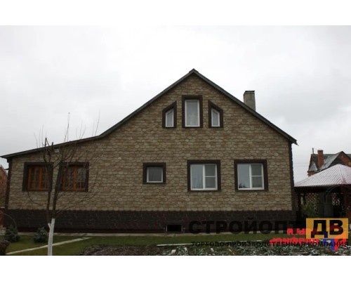 Купить Бутовый камень Греческий 0,45м2 Альта-Профиль фасадная панель