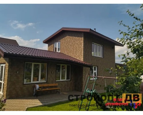 Купить Бутовый камень Скифский 0,45м2 Альта-Профиль фасадная панель