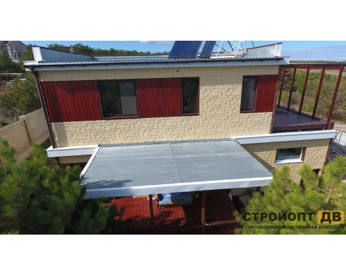 Купить Фелс Слоновая кость 0,45м2 Деке фасадная панель