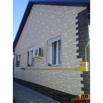Купить Камень Белый 0,46м2 Альта-Профиль фасадная панель