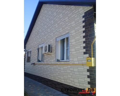 Купить Камень Белый 0,46м2 Альта-Профиль фасадная панель