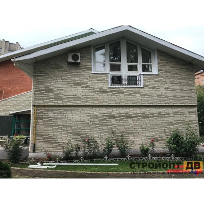 Купить Камень Белый 0,46м2 Альта-Профиль фасадная панель