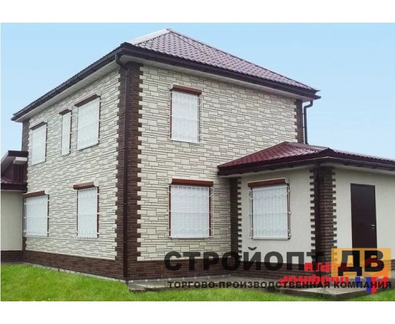 Камень Белый 0,46м2 Альта-Профиль Под камень-12