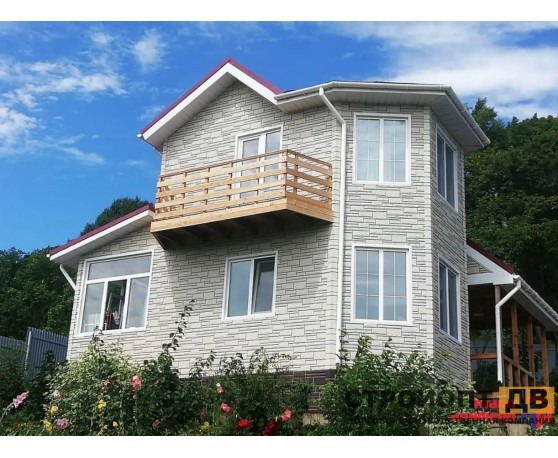 Камень Белый 0,46м2 Альта-Профиль Под камень-15