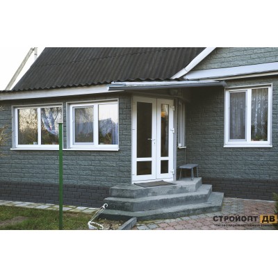 Купить Камень Изумрудный 0,68м2 Ю-Пласт фасадная панель