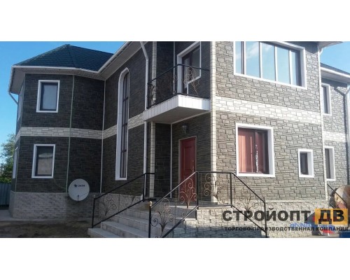 Купить Камень Малахит 0,46м2 Альта-Профиль фасадная панель