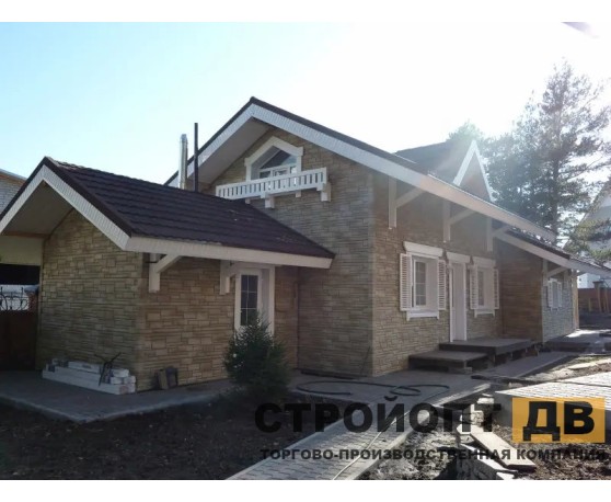 Камень Песчаник 0,46м2 Альта-Профиль Под камень-6