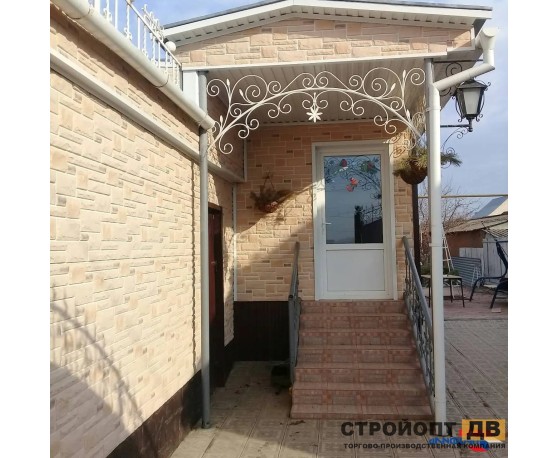 Камень Пражский 01-светлый бежевый 0,38м2 Альта-Профиль Под камень-3