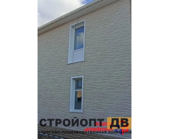 Камень Скалистый ЭКО Кремовый 0,47м2 Альта-Профиль Под камень-1