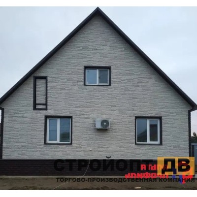 Купить Камень Скалистый ЭКО Кремовый 0,47м2 Альта-Профиль фасадная панель