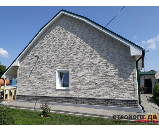 Камень Скалистый ЭКО Кремовый 0,47м2 Альта-Профиль Под камень-4