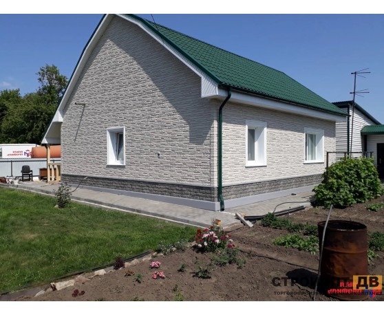 Камень Скалистый ЭКО Кремовый 0,47м2 Альта-Профиль Под камень-6