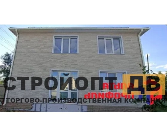 Камень Скалистый ЭКО Кремовый 0,47м2 Альта-Профиль Под камень-12