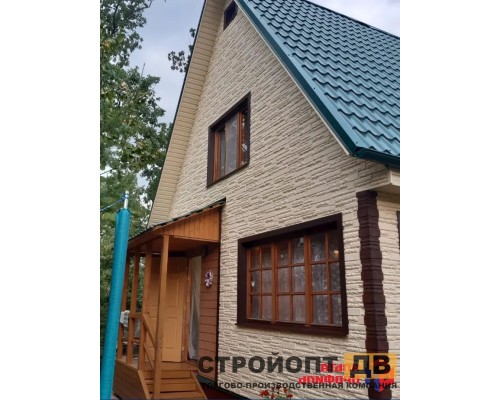 Купить Камень Скалистый ЭКО Кремовый 0,47м2 Альта-Профиль фасадная панель