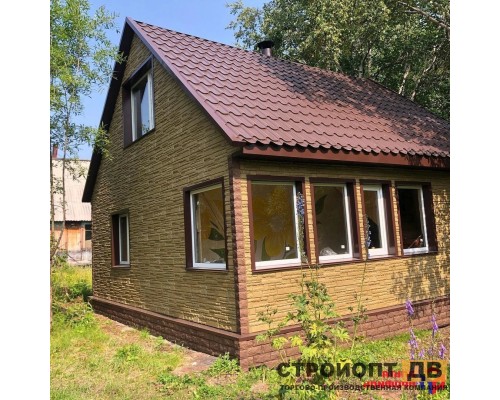 Купить Камень Скалистый Кавказ 0,47м2 Альта-Профиль фасадная панель