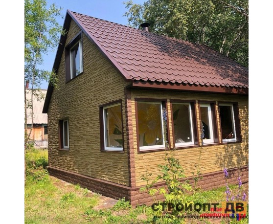 Камень Скалистый Кавказ 0,47м2 Альта-Профиль Под камень-8