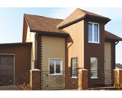 Купить Камень Жженый 0,68м2 Ю-Пласт фасадная панель