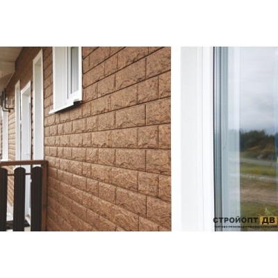 Купить Камень Жженый 0,68м2 Ю-Пласт фасадная панель