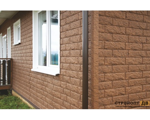 Купить Камень Жженый 0,68м2 Ю-Пласт фасадная панель