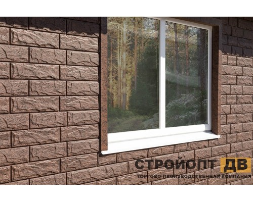 Купить Камень Жженый 0,68м2 Ю-Пласт фасадная панель