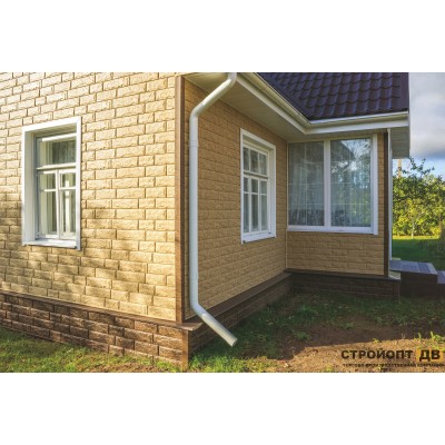 Купить Камень Золотистый 0,68м2 Ю-Пласт фасадная панель