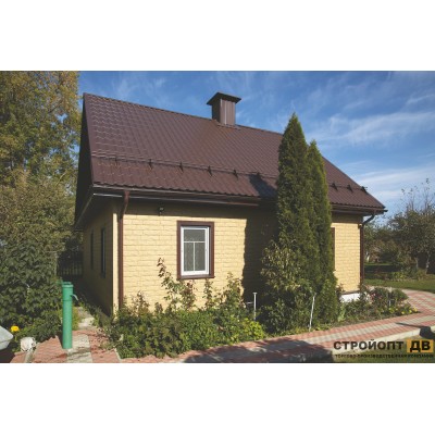 Купить Камень Золотистый 0,68м2 Ю-Пласт фасадная панель