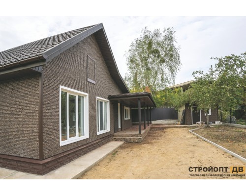 Купить Кварцит Коричневый 0,45м2 Ю-Пласт фасадная панель