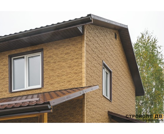 Кварцит Светло-бежевый 0,45м2 Ю-Пласт Под камень-11